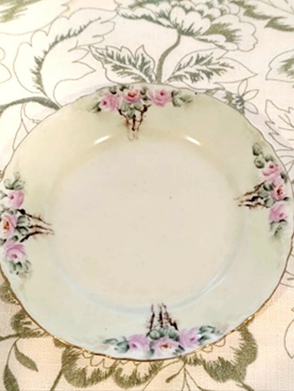Signed  O & E.G. Royal Austria" saucer